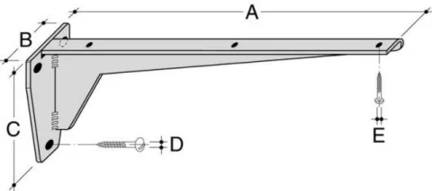 HEBGO Konsole FLC INOX, 75kg 