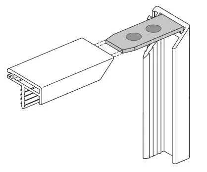 Eckverbinder für Frontrahmenprofile Aluminium