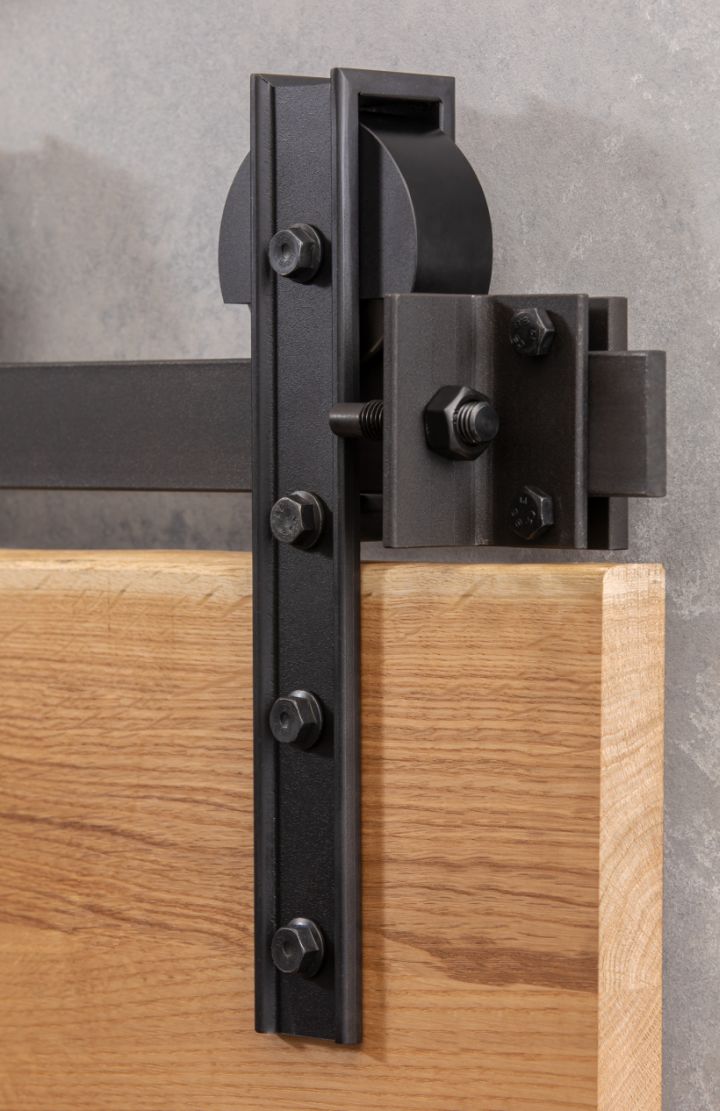 Schiebetürbeschlag-Set SB0003 für Holztüren Dicke 30-50mm